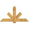 Ekena Millwork Kennewick Rough Sawn Timber Gable Bracket, Western Red Cedar, 60"W x 32"H x 6"D x 6"F, 13/12 Pitch GBW060X32X0606KEN00RWR - alternate 1